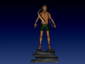 Man Sea Model 3D
