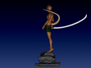 Man Sea Model 3D