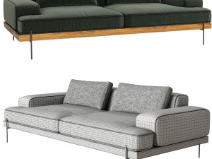 RIVERA SOFA Modelo 3D