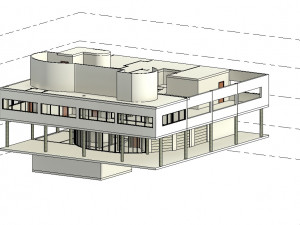 Villa Savoye 3D Model