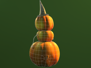 Pumpkinman 3D-Modell