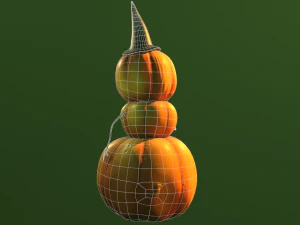 Pumpkinman 3D Model