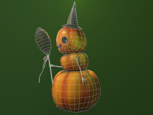 Pumpkinman 3D-Modell
