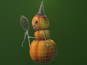 Pumpkinman 3D Model