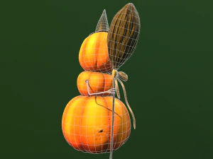 Pumpkinman 3D Model