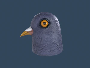 Pigeon mask 3D Model