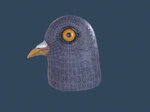 Pigeon mask 3D Model
