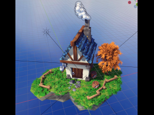 A little house from a fairy tale Model 3D