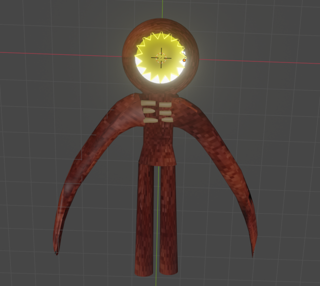 Scary character Modèle 3D .c4d .max .obj .3ds .fbx .stl .blend 