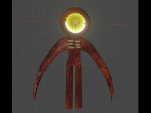 Scary character Modelo 3D