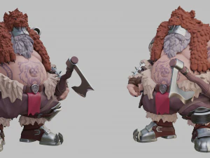 Berserker Roadhog 3D Print Model