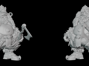 Berserker Roadhog 3D Print Model