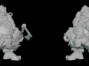 Berserker Roadhog Model Cetak 3D