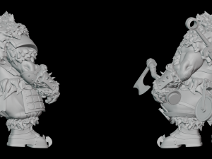 Berserker Roadhog 3Dプリントモデル