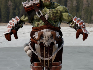 Orc 3D 모델