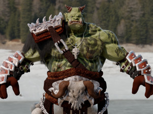 Orc 3D 모델