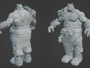 Orc 3D 모델