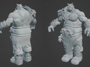 Orc Model 3D