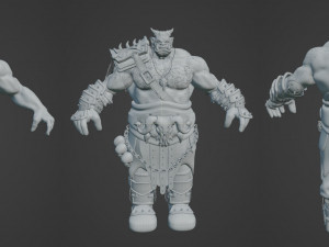 Orc 3D 모델