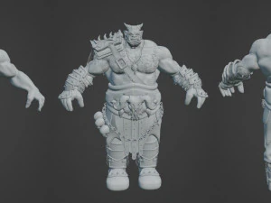 Orc Model 3D