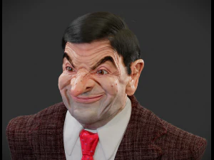 Permainan payudara MrBean sudah siap Model 3D
