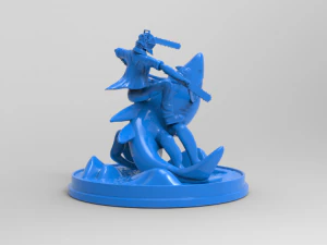 3D Chainsaw Man-denji 3D Model