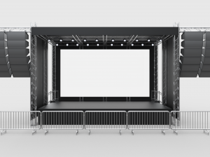 Concert Stage 1 3D मॉडल