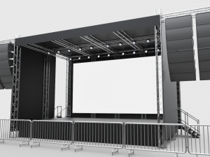Concert Stage 1 3D मॉडल