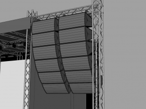 Concert Stage 1 3D मॉडल