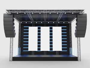 Concert Stage 2 3D Model