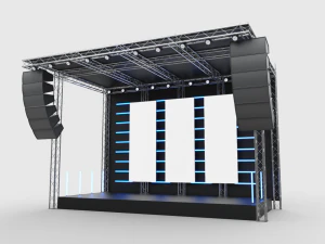 Concert Stage 2 3D Model