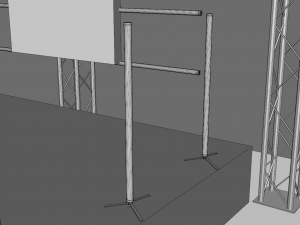 Concert Stage 2 3D Modell