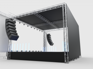 Concert Stage 3 3D 模型
