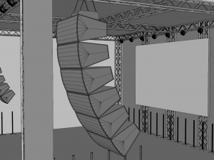 Concert Stage 3 3D 模型