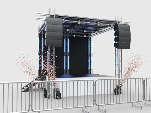 Konzertb&uuml;hne 4 3D Modell