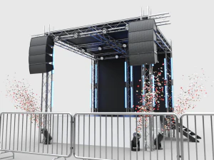 Concert Stage 4 3D Model