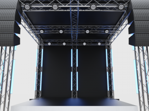 Concert Stage 4 3D Model