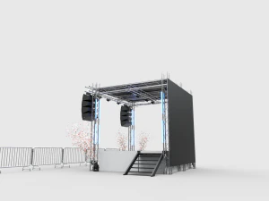 Concert Stage 4 3D Model