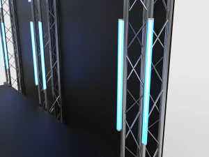 Concert Stage 4 3D Model