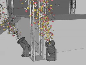 Concert Stage 4 3D Model