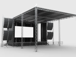 Konzertb&uuml;hne 5 3D Modell