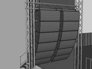 Concert Stage 5 3D Model