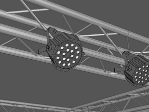 Concert Stage 5 3D Model