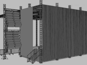 Concert Stage 5 3D Model