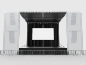 Concert Stage 6 3D Model