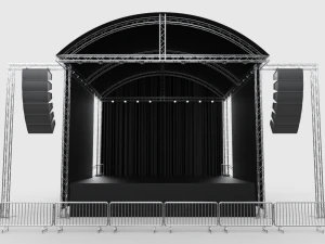 Concert Stage 7 3D Model