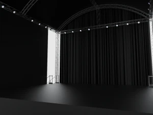 Concert Stage 7 3D Model