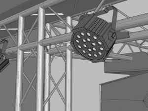 Concert Stage 7 3D Model