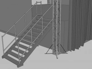 Concert Stage 7 3D Model