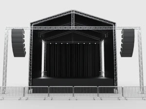 Concert Stage 8 3D Model
